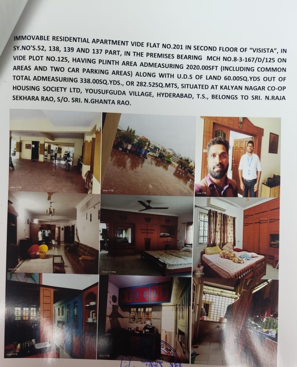 Flat for sale in Visista Apartments, Kalyan nagar, Yousufguda Hyderabad — photo 2