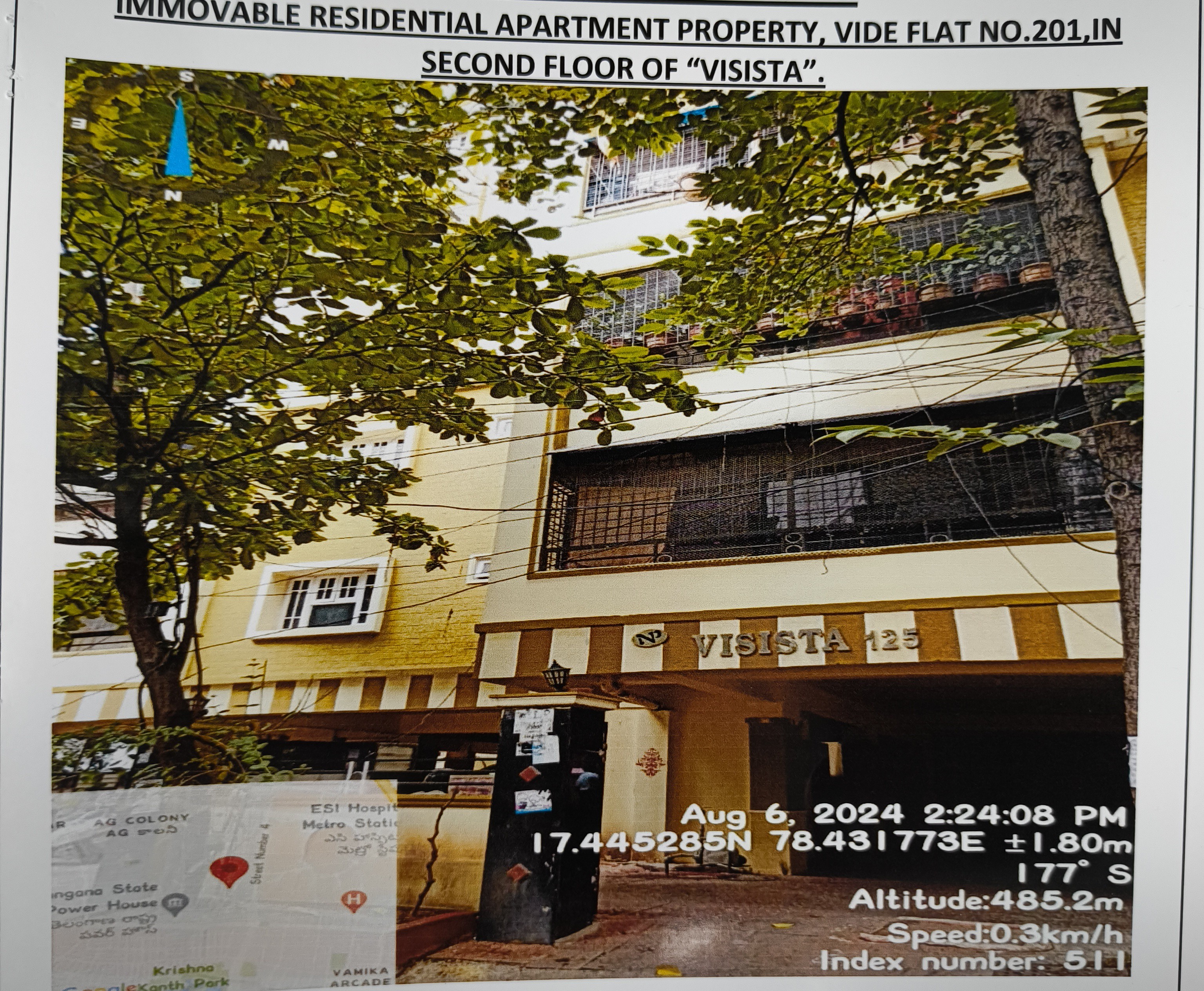 Flat for sale in Visista Apartments, Kalyan nagar, Yousufguda Hyderabad — photo 1