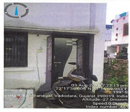 47.21 square meter Individual House for sale in House at  plot no 1372 , Vaikunth , near savita hospital mouje  village bapod  vadodara Vadodara — photo 4