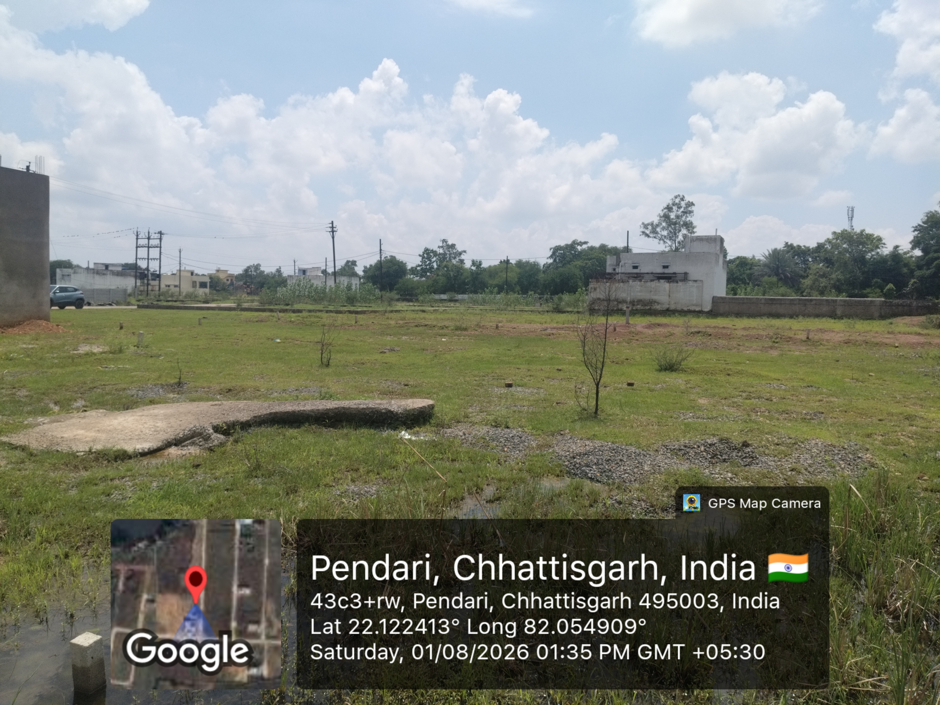 Plot for sale in Juna Bilaspur, Shivaji nagar Ward, Tehsil- Takhatpur, Dist- Bilaspur, Chhattisgarh Bilaspur — photo 3