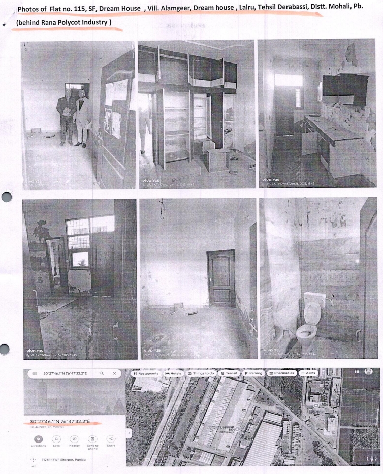 400 square feet Flat for sale in Dream House, Village Alamgeer Back Side of Rana Polycot, Lalru Distt SAS Nagar, Punjab Lalru — photo 1
