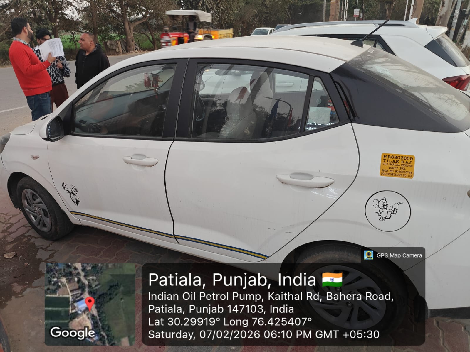 HYUNDAI AURA 1.2MT CNG BSVI for sale in BARWALA Raipur Rani — photo 4