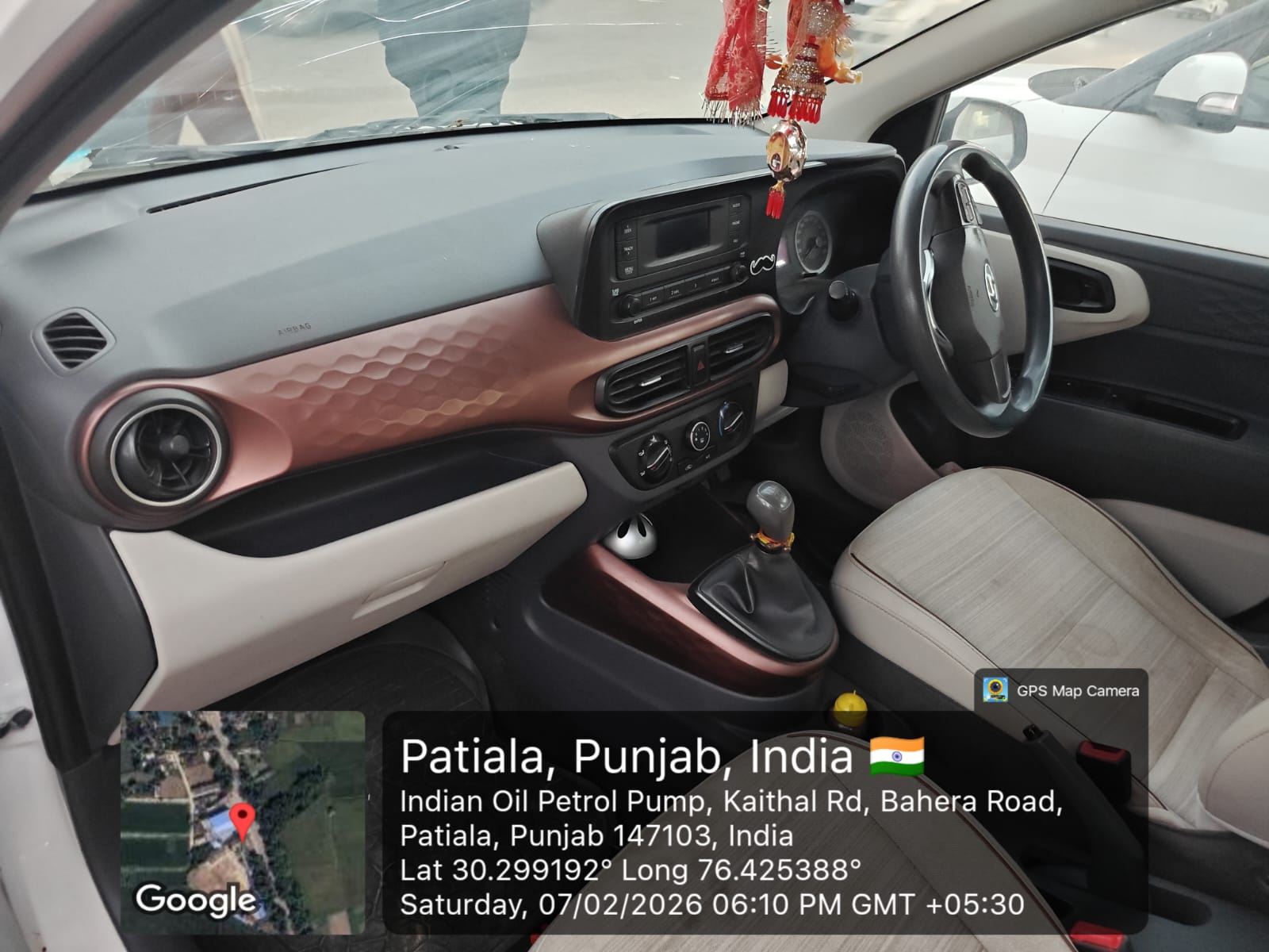 HYUNDAI AURA 1.2MT CNG BSVI for sale in BARWALA Raipur Rani — photo 2