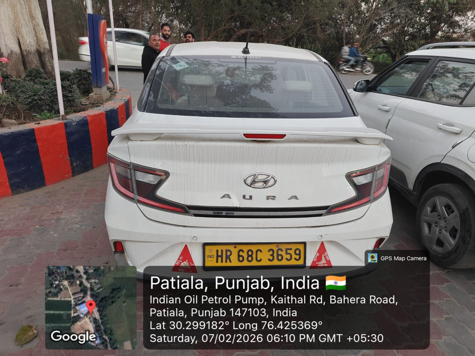 HYUNDAI AURA 1.2MT CNG BSVI for sale in BARWALA Raipur Rani — photo 1