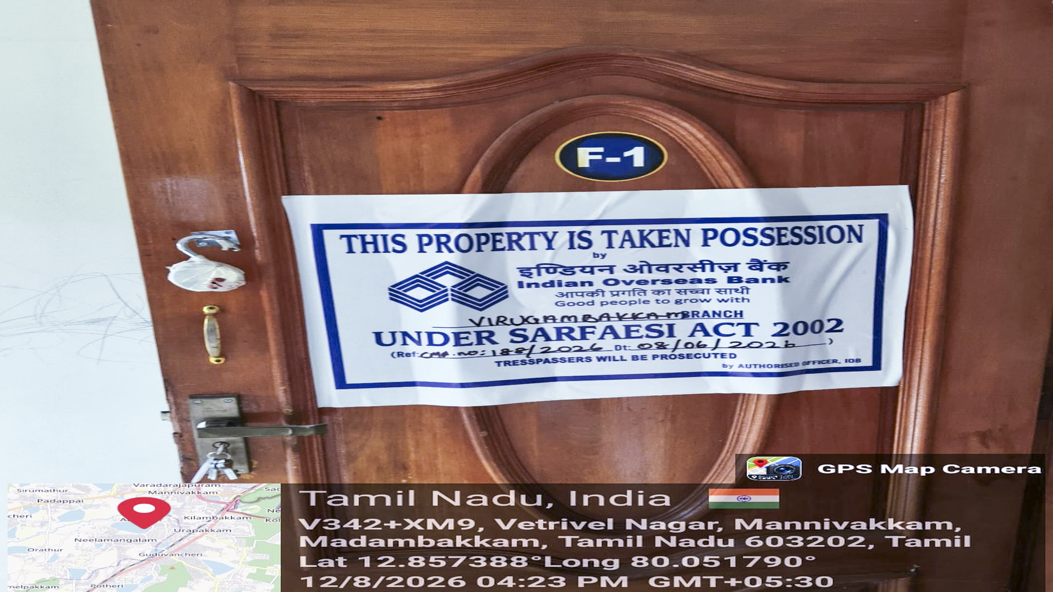 631 square feet Flat for sale in Maraimalai Nagar — photo 1