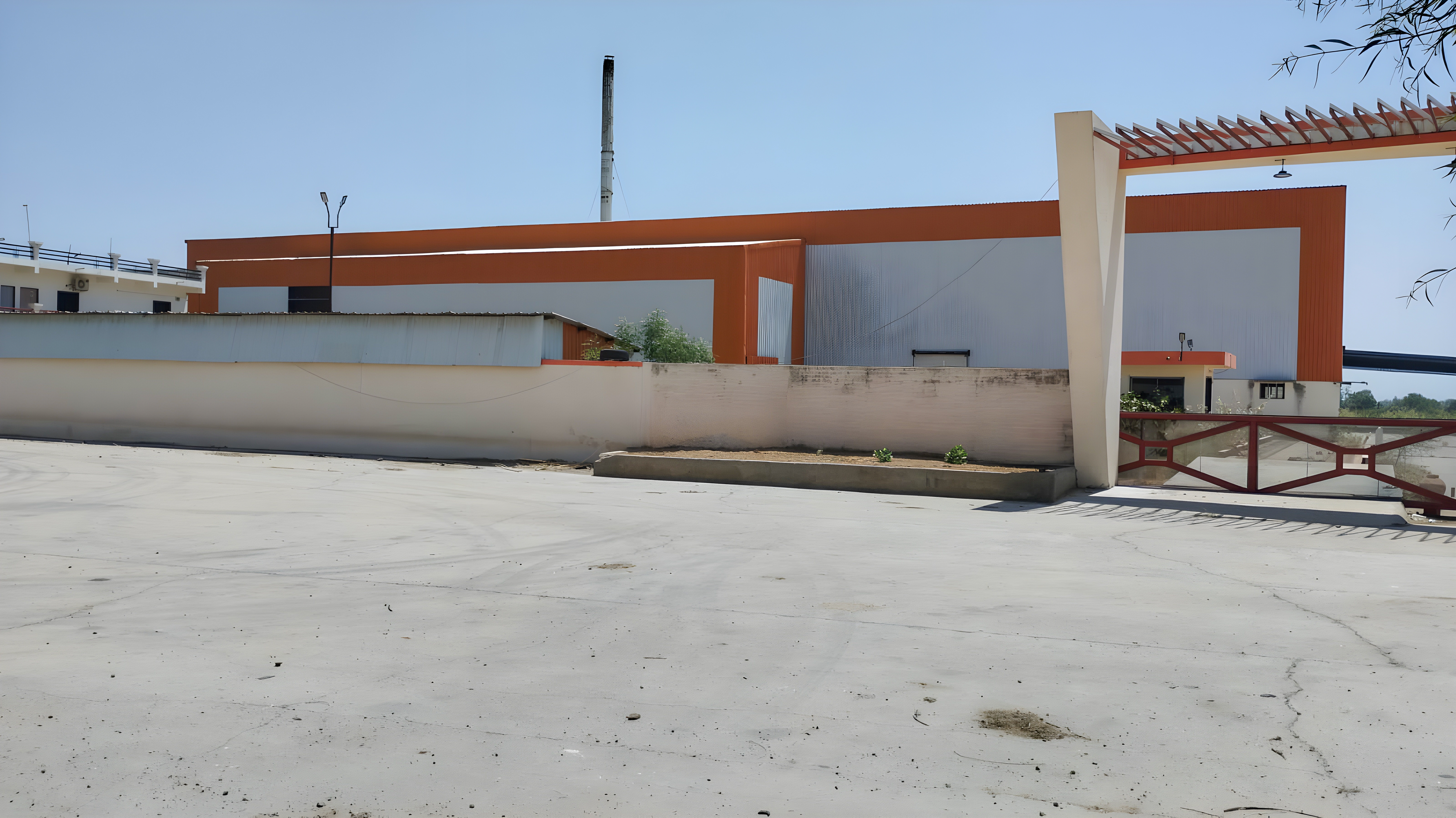 30655 square meter Industrial Plot with Factory Building for sale in Chora, Deesa Dhanera — photo 1