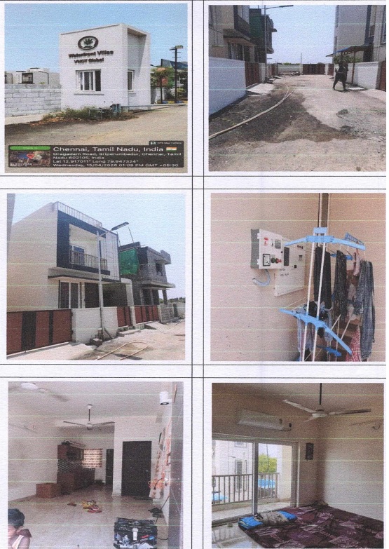 816 square feet Villa for sale in WATERFRONT VILLAS, KADUVANCHERI Chennai — photo 2
