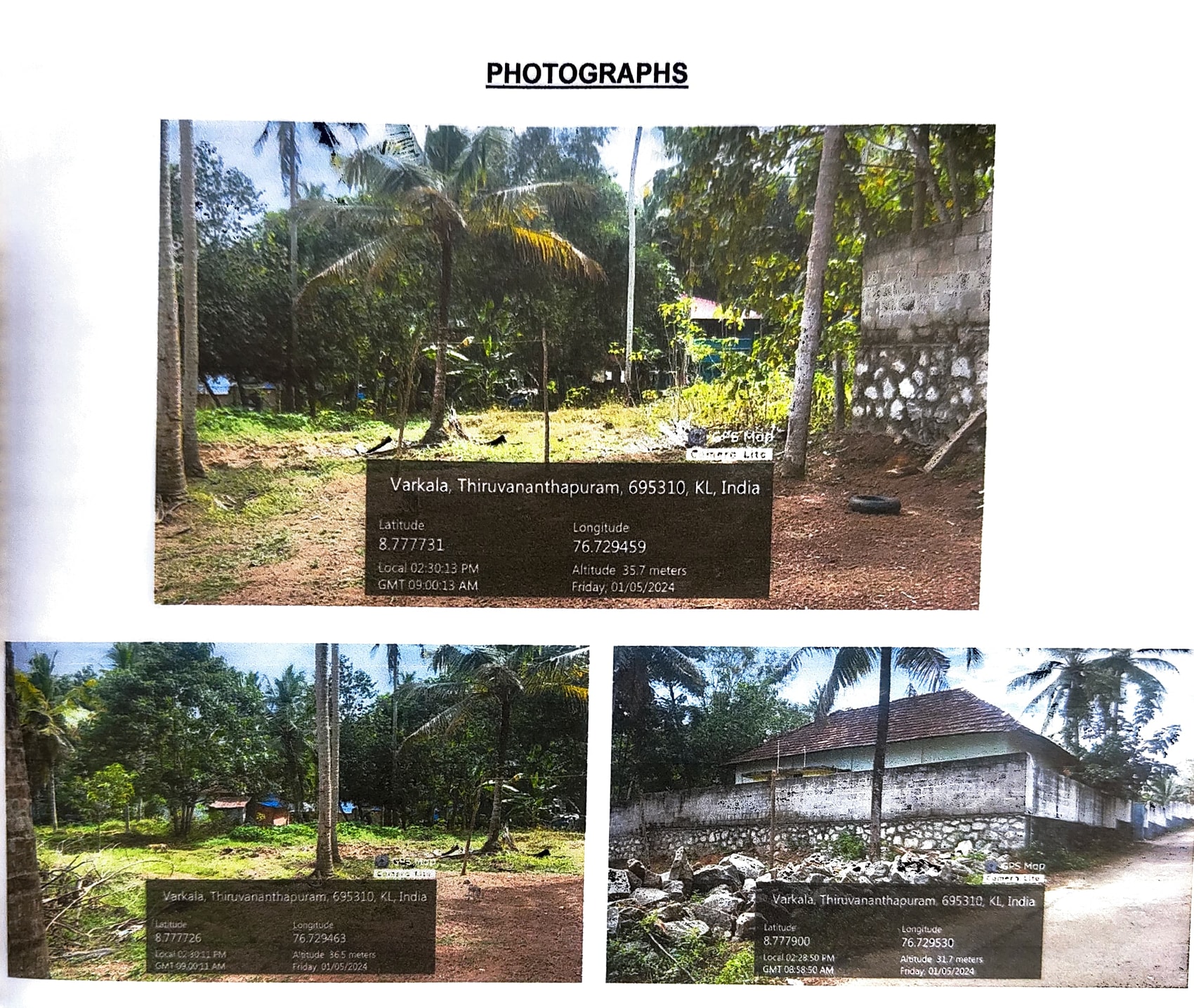 LAND ONLY for sale in Varkala — photo 1
