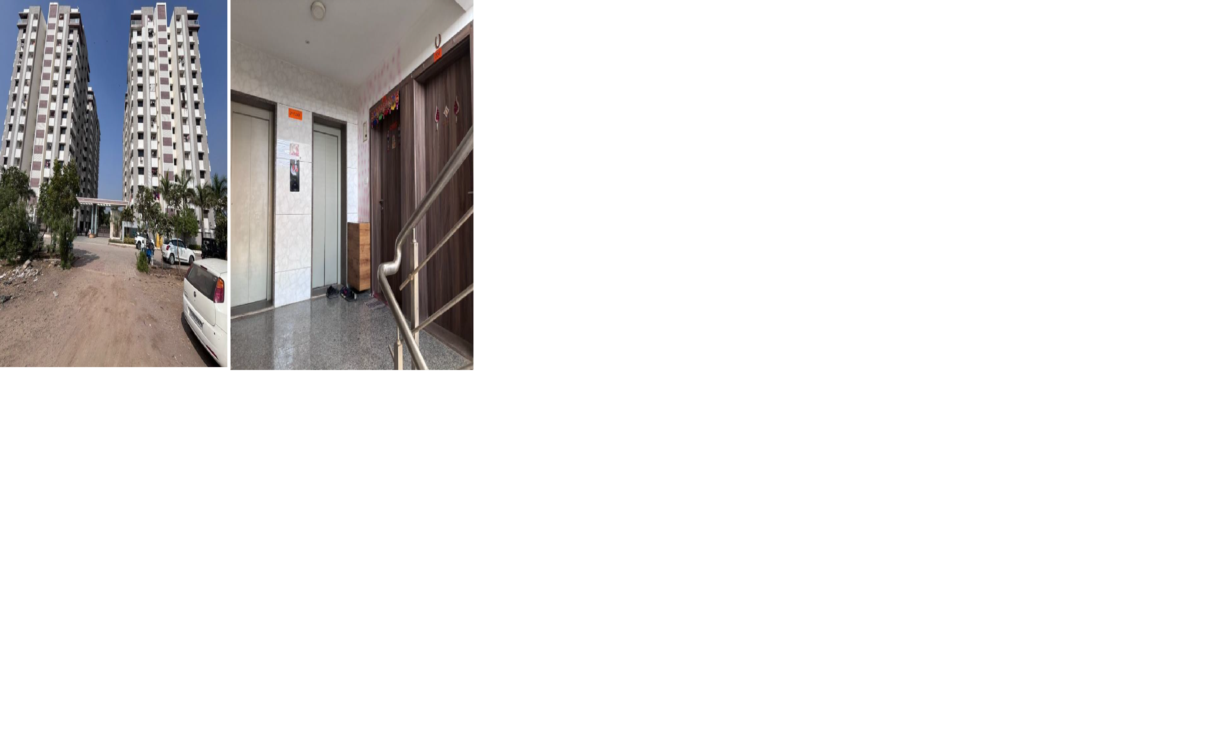 640 square feet Flat for sale in Near Takshshila Engg. College, Ishvariya Road, Paddhari — photo 1