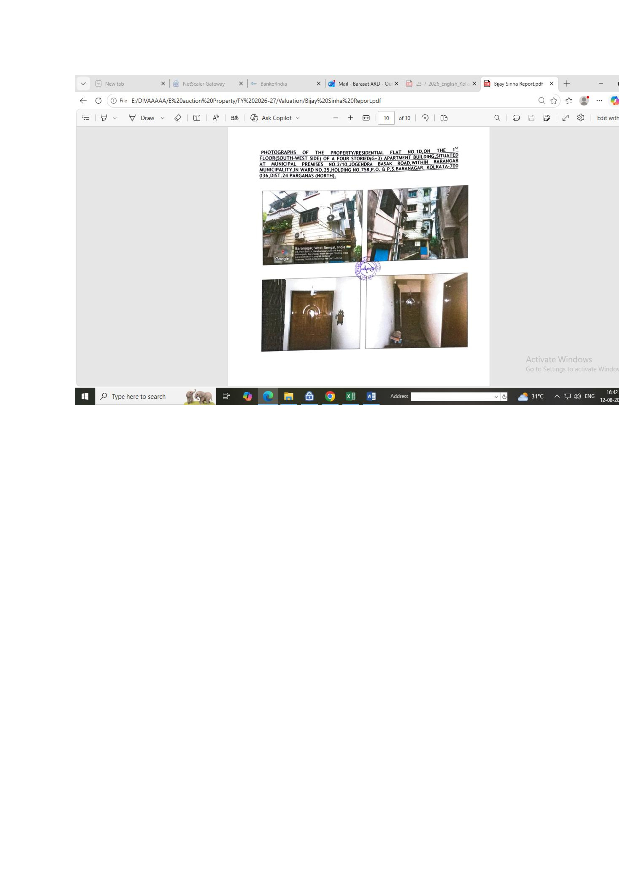 562 square feet Flat for sale in Baranagar Bara — photo 1