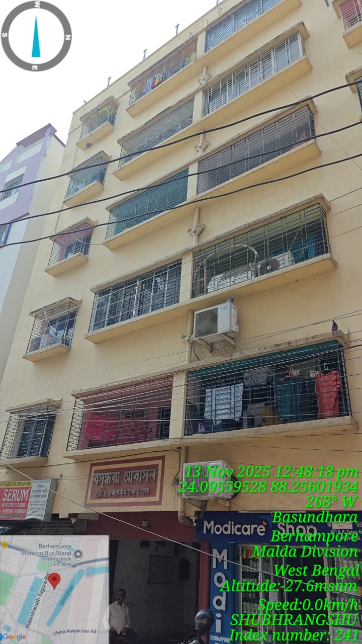 506 square feet Flat for sale in Berhampore — photo 1