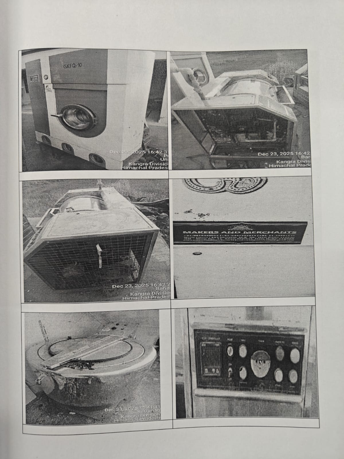 Hypothecation of Plant & Machinery lying at Near HPSEB Office, Nourblinga, VPO Sidhpur, Tehsil Dharamshala, Distt. Kangra, H.P-176057 for sale in DHARAMSHALA Dharamshala — photo 1