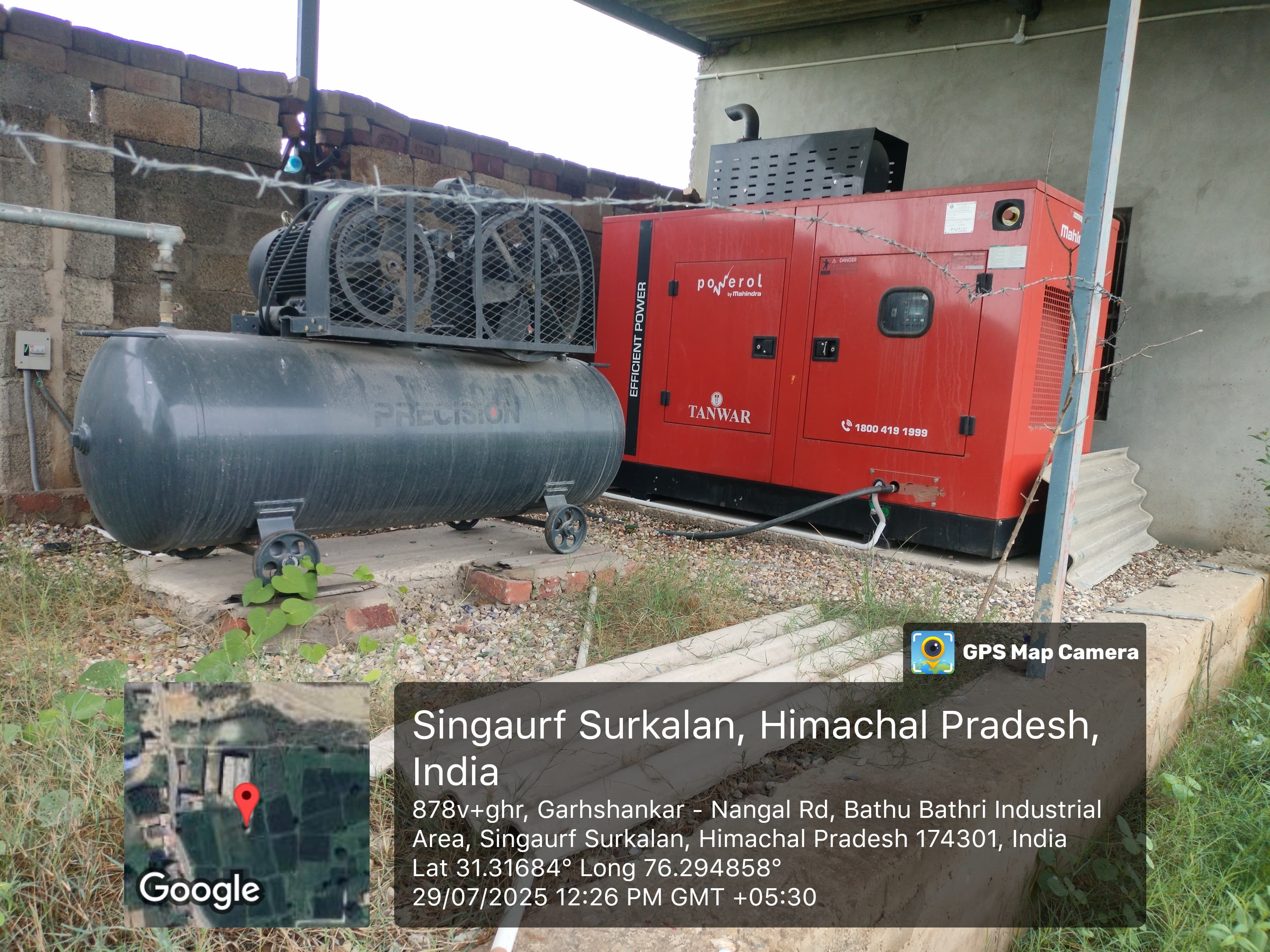 Plant and Machinery for sale in VPO Bela Bathri ,Tehsil Haroli, District Una- Himachal Pradesh -174301 Santokhgarh — photo 2