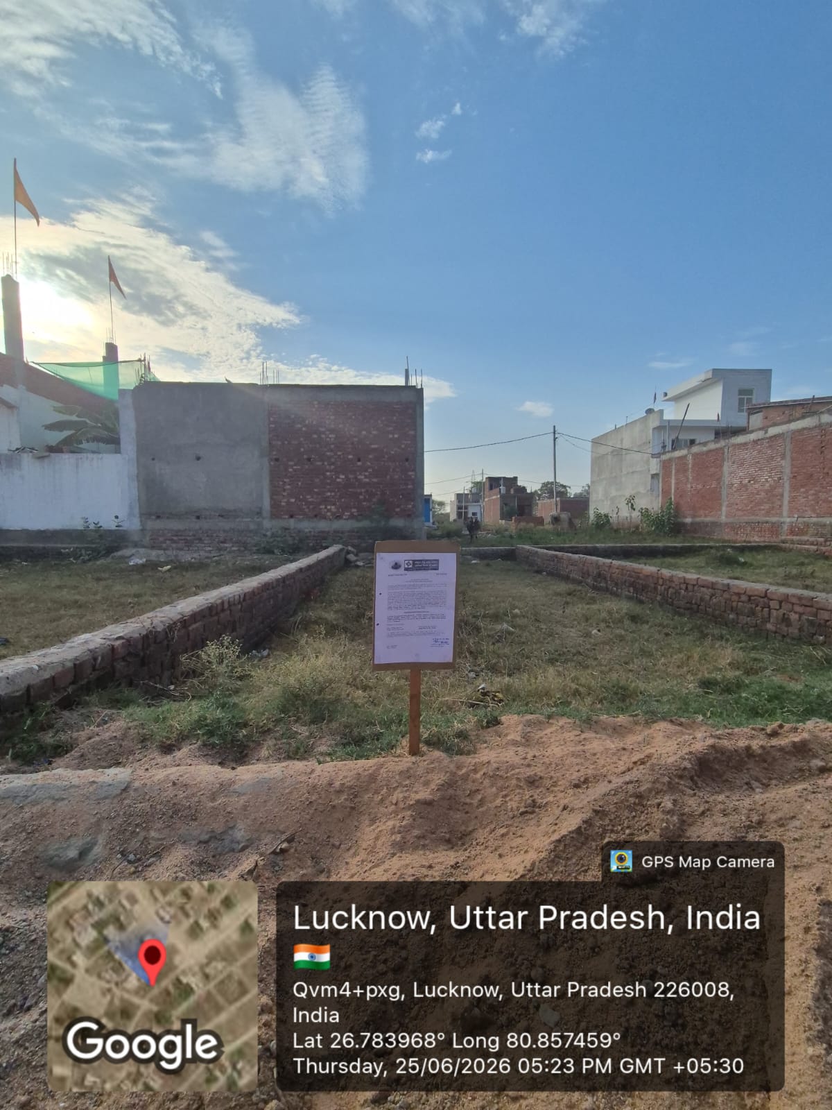 55.76 square meter Plot for sale in Lucknow — photo 1