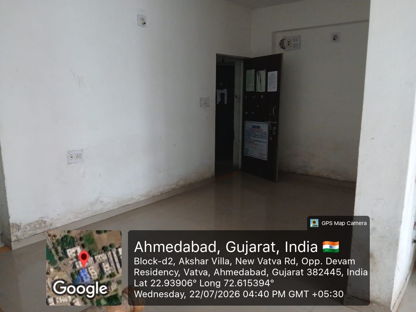 58.06 square meter Flat for sale in SHAAN-3, OPP. DEVAM RESIDENCY, NEW VATVA ROAD, VATVA, AHMEDABAD Ahmedabad — photo 9