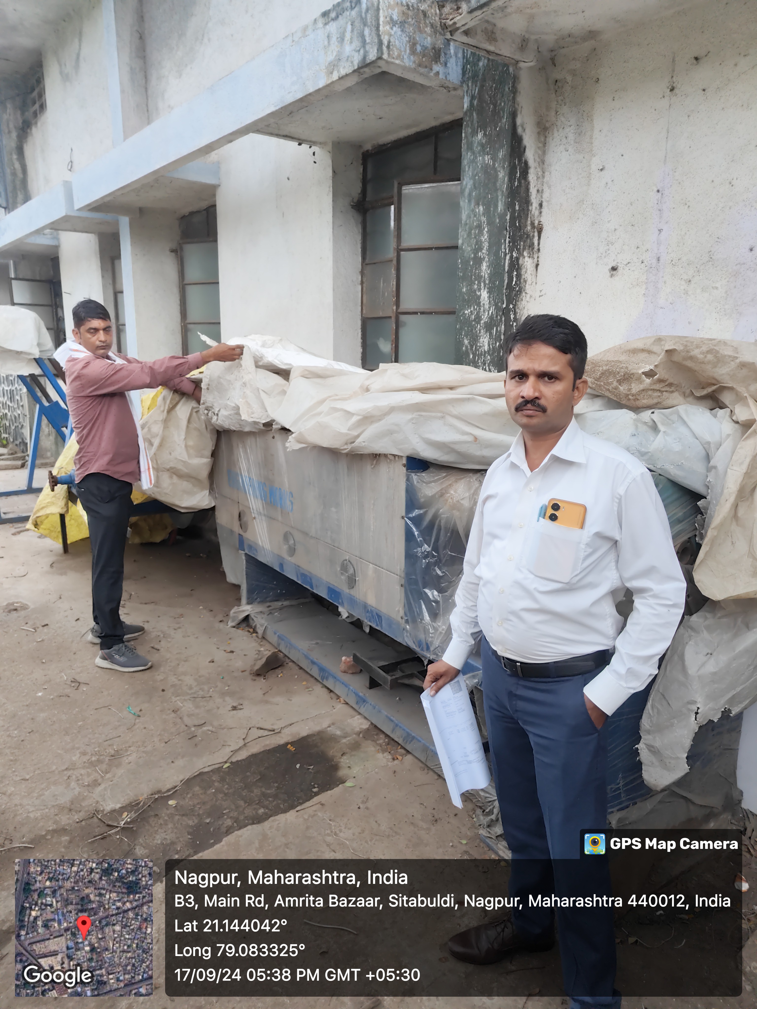 THREE MACHINERIES 1. Extruder with two Taka with panel  Sagar Engineering Works 2. Laying Machine with Panal Sagar Engineering Works 3. Armoring Machine  Sagar Engineering Works for sale in NAGPUR Nagpur — photo 1