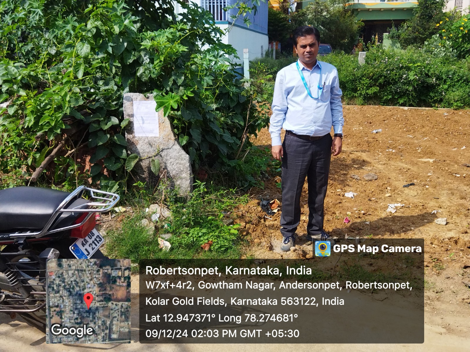 Plot for sale in Robertsonpet — photo 1
