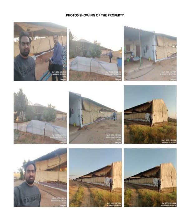 Open plot with Poultry shed for sale in MEHBOOB NAGAR Nagarkurnool — photo 1