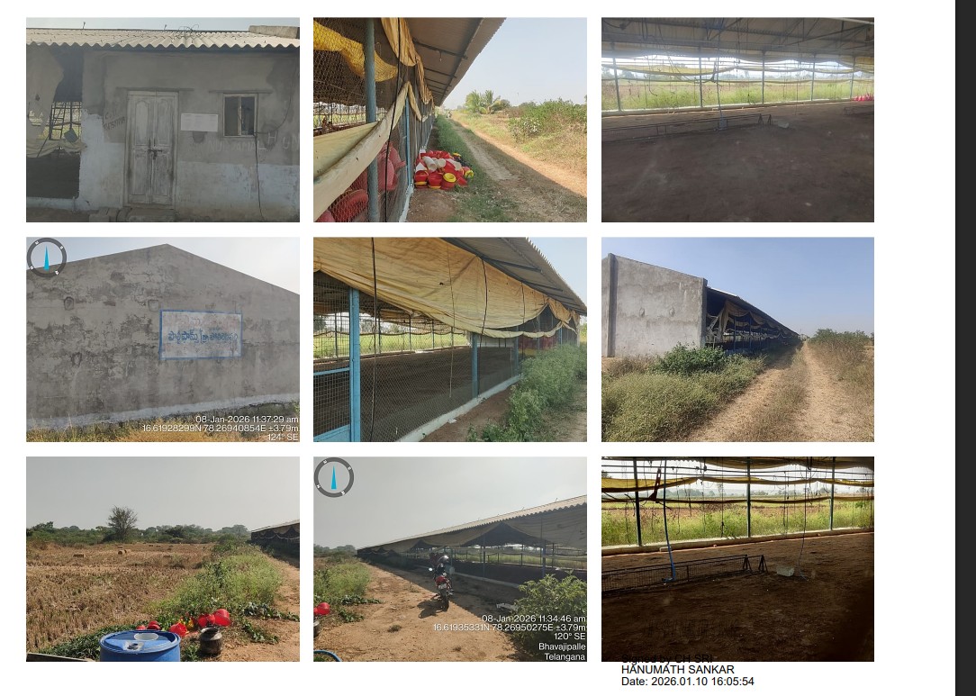 poultry shed for sale in Palem Industrial Area — photo 1