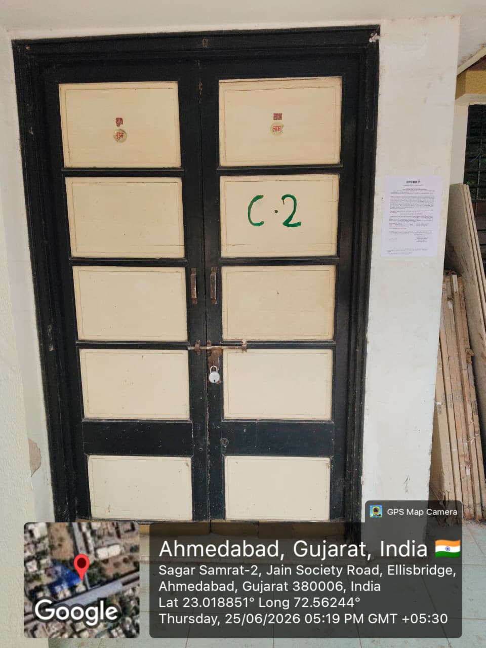 75 square yard Flat for sale in SAGAR SAMRAT APARTMENT, SAGAR SAMRAT APARTMENT, NR. PALDI METRO STATION, ELLISBRIDGE, AHMEDABAD Ahmedabad — photo 1