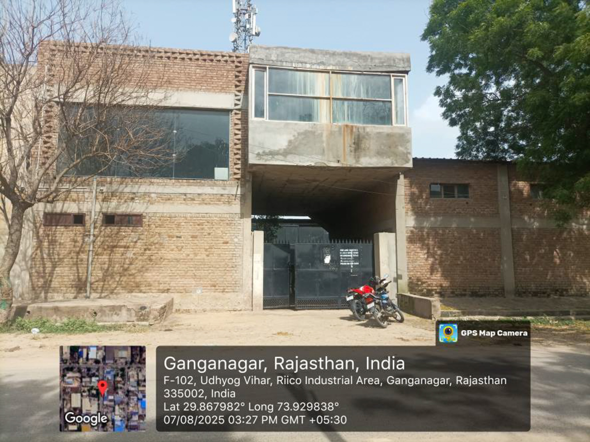 Industrial Plot with Factory Building for sale in ganganagar Sri Ganganagar — photo 2