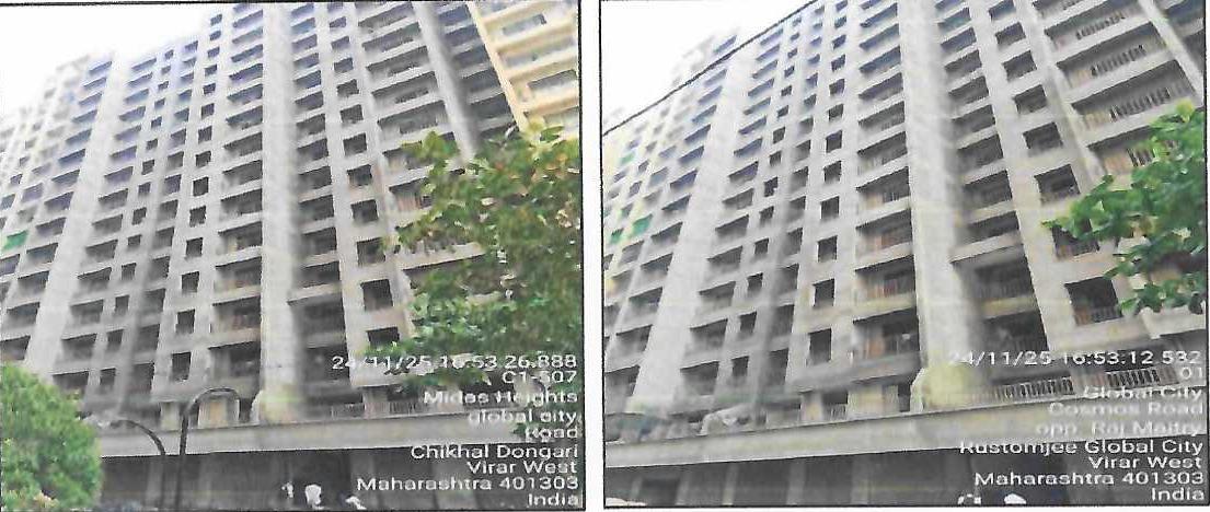 733 square feet Flat for sale in Vasai Virar — photo 1
