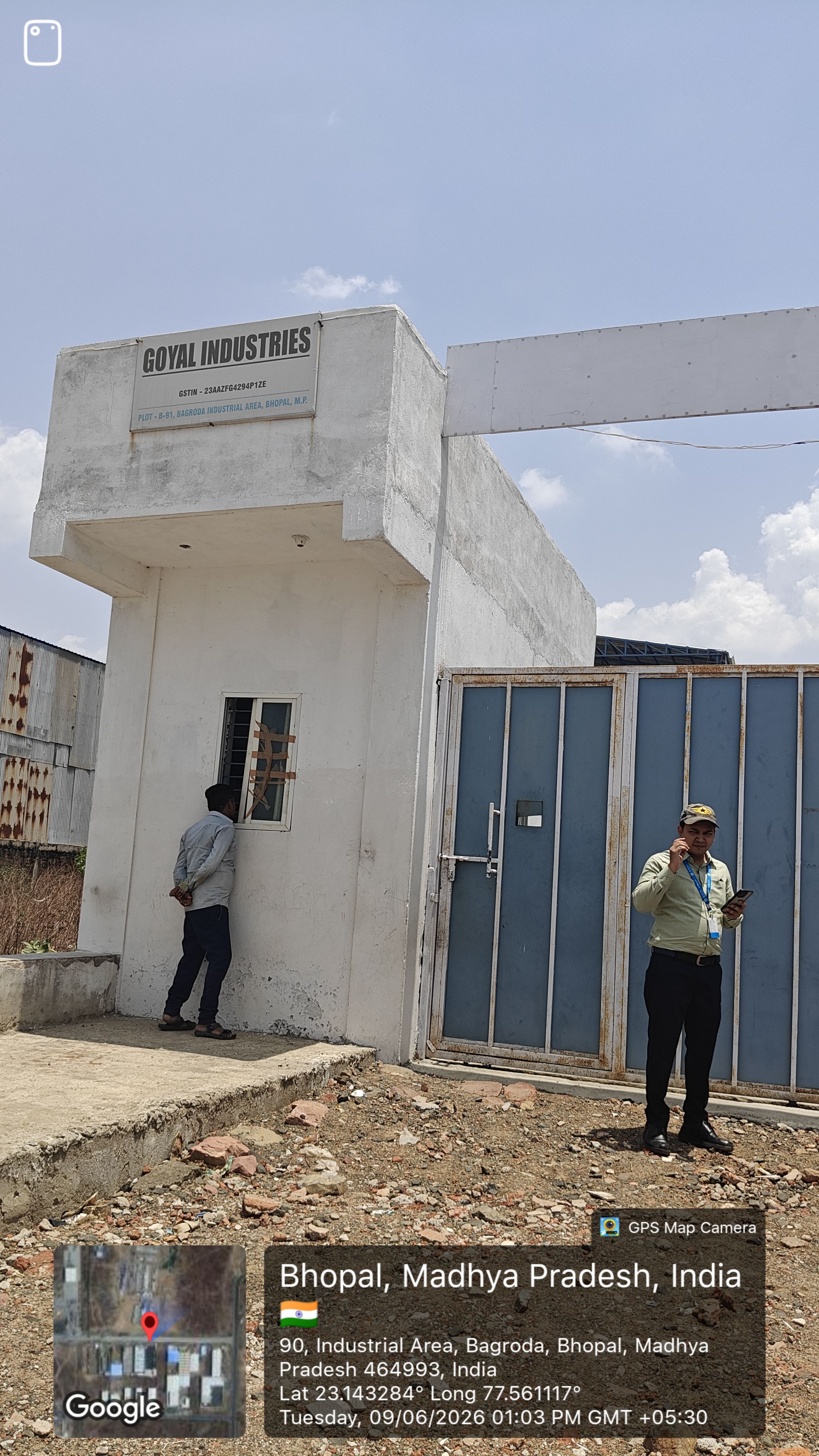 29 square meter Industrial Plot with Factory Building for sale in Plastic Park Tamot — photo 1