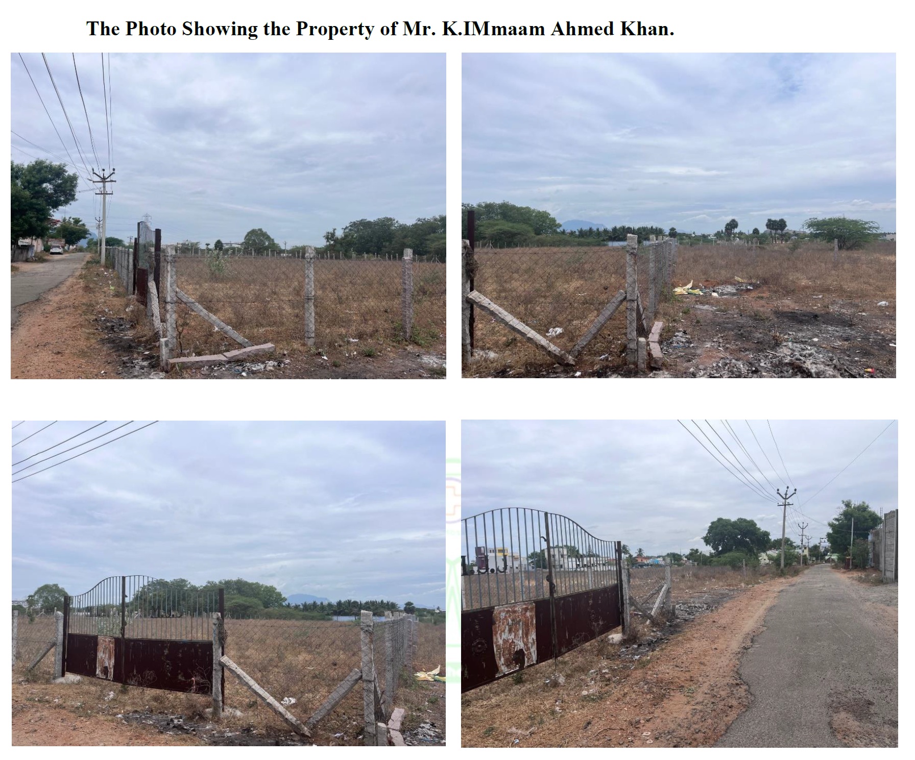Plot for sale in Dindigul — photo 1