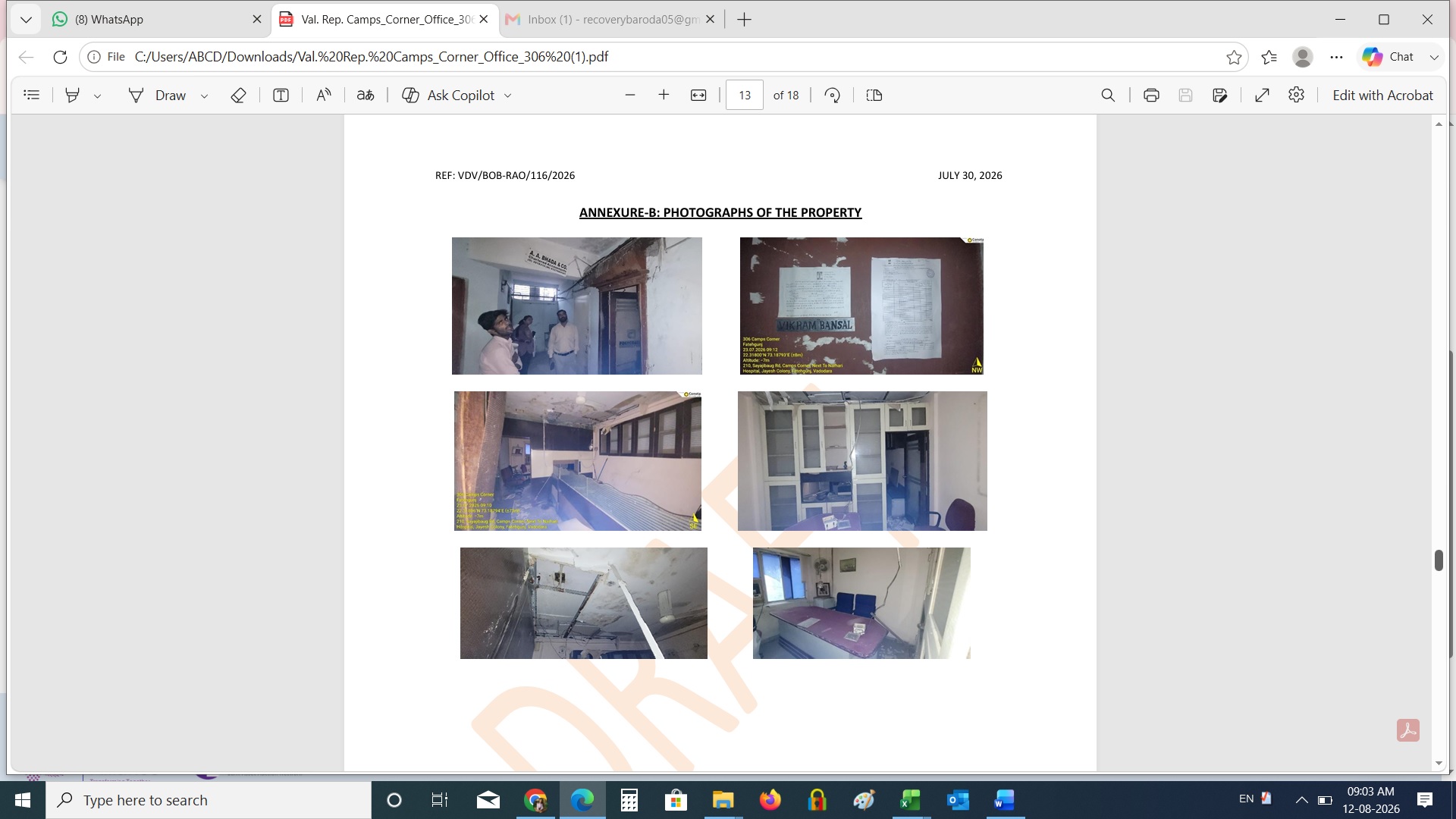 26.76 square meter Shops for sale in Near Bull Circel Vadodara — photo 1
