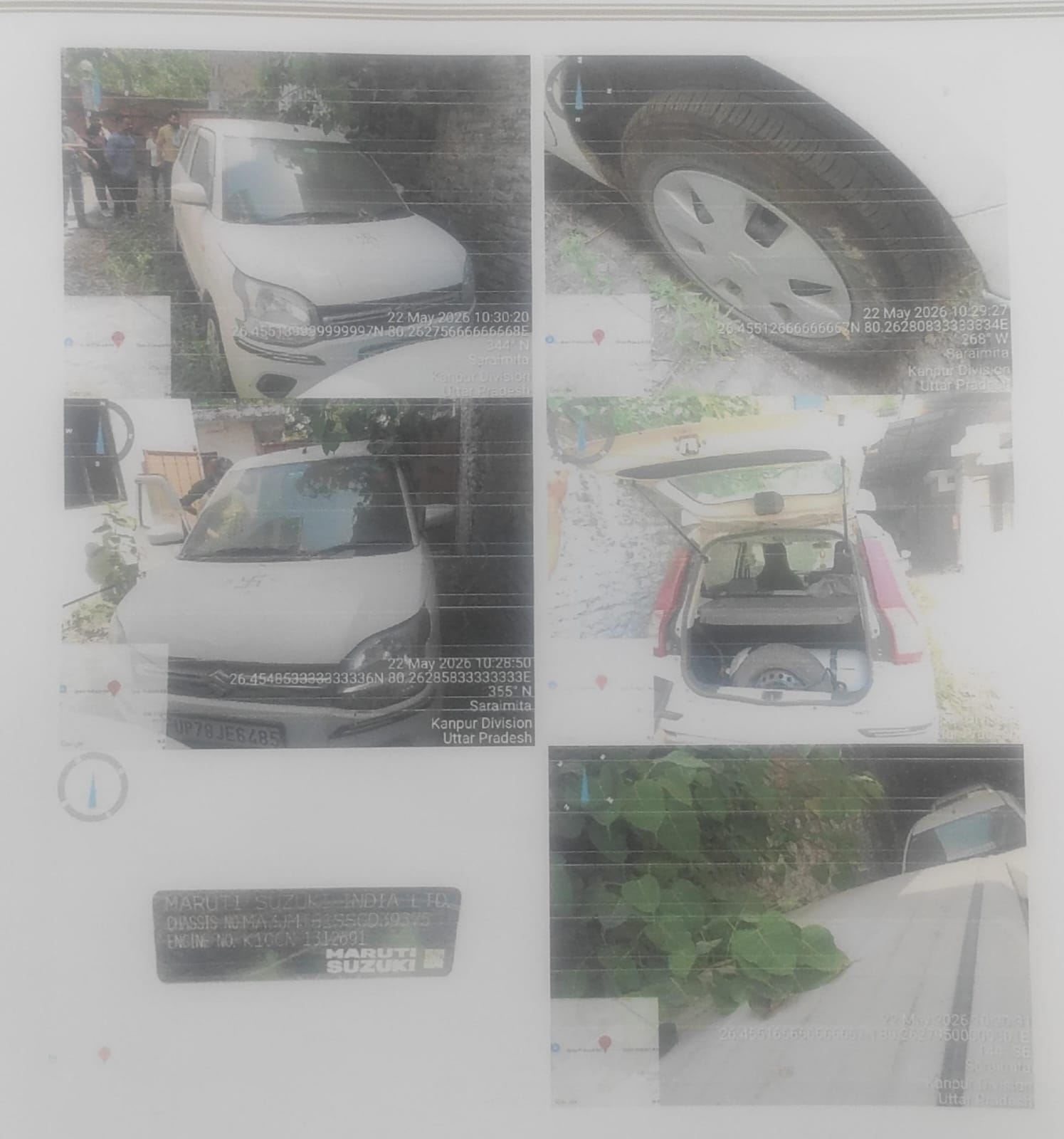 2025 Maruti Suzuki Wagon R VXi Hatchback 1 year for sale in M/S TRIVENI ENFORCEMENT Kanpur — photo 4