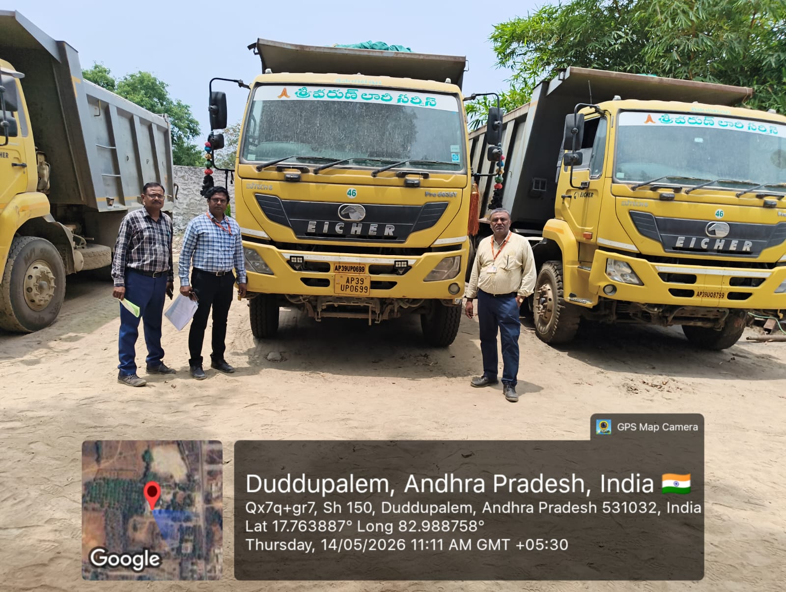 2023 Eicher Pro 6035T Tipper Standard Tipper 3 years for sale in SAI PAWAN AGENCIE Anakapalle — photo 2
