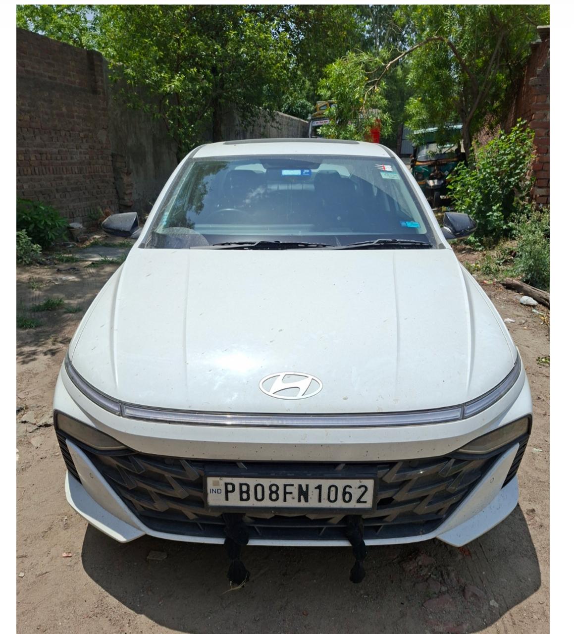 2024 Hyundai Verna SX 1.5 MPi MT Sedan 23443 km 2 years for sale in DILBAG SINGH PARKING YARD Jalandhar — photo 1