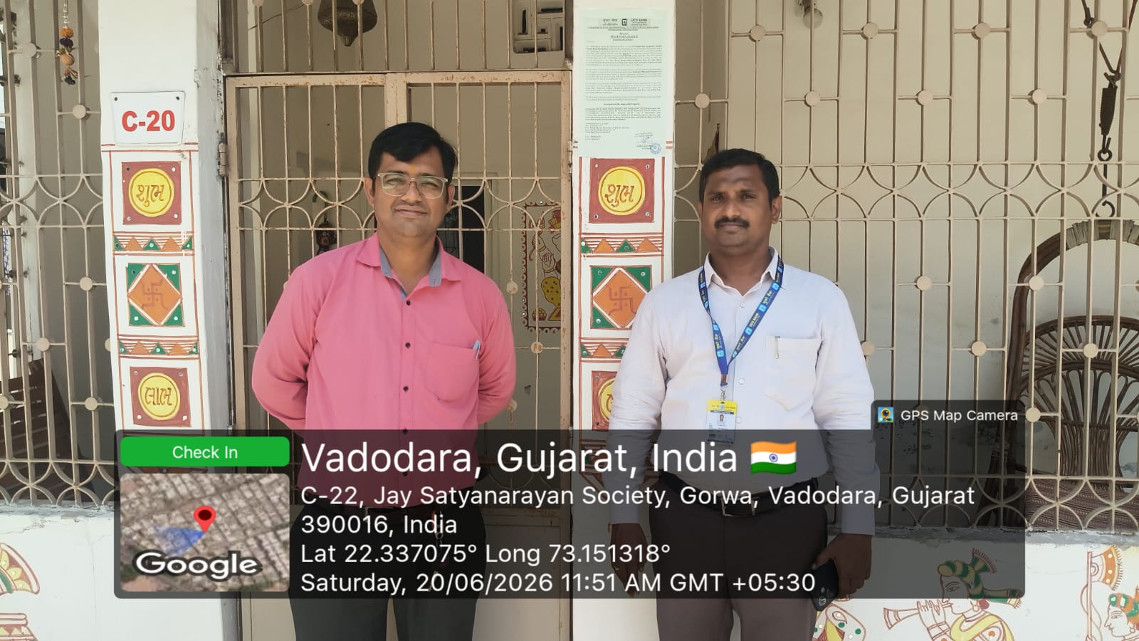 86.86 square meter Individual House for sale in Block No C-20, Jay Satyanaran Co. operative Housing Society Ltd, Gorwa Vadodara, Gujrat Vadodara — photo 1