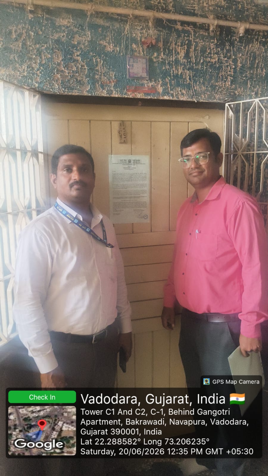 59.48 square meter Flat for sale in Flat No: C-601, Sixth Floor "GANGOTRI APARTMENT" RV Desai Road, Pratap Nagar, Navapura, Vadodara Vadodara — photo 5