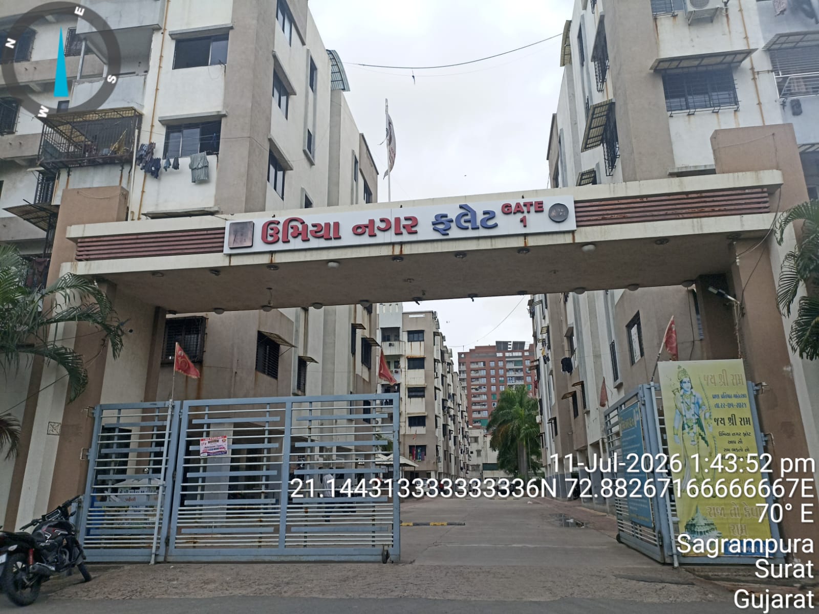63.4 square meter Flat for sale in UMIYA NAGAR SOCIETY Surat — photo 1
