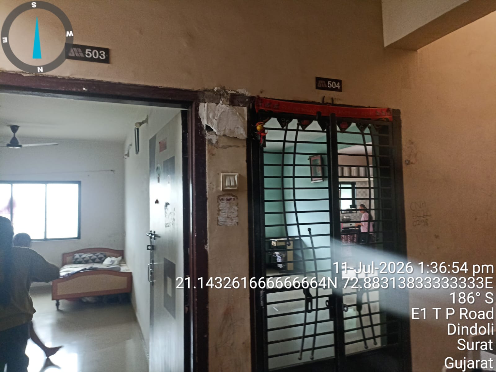 63.4 square meter Flat for sale in UMIYA NAGAR SOCIETY Surat — photo 2