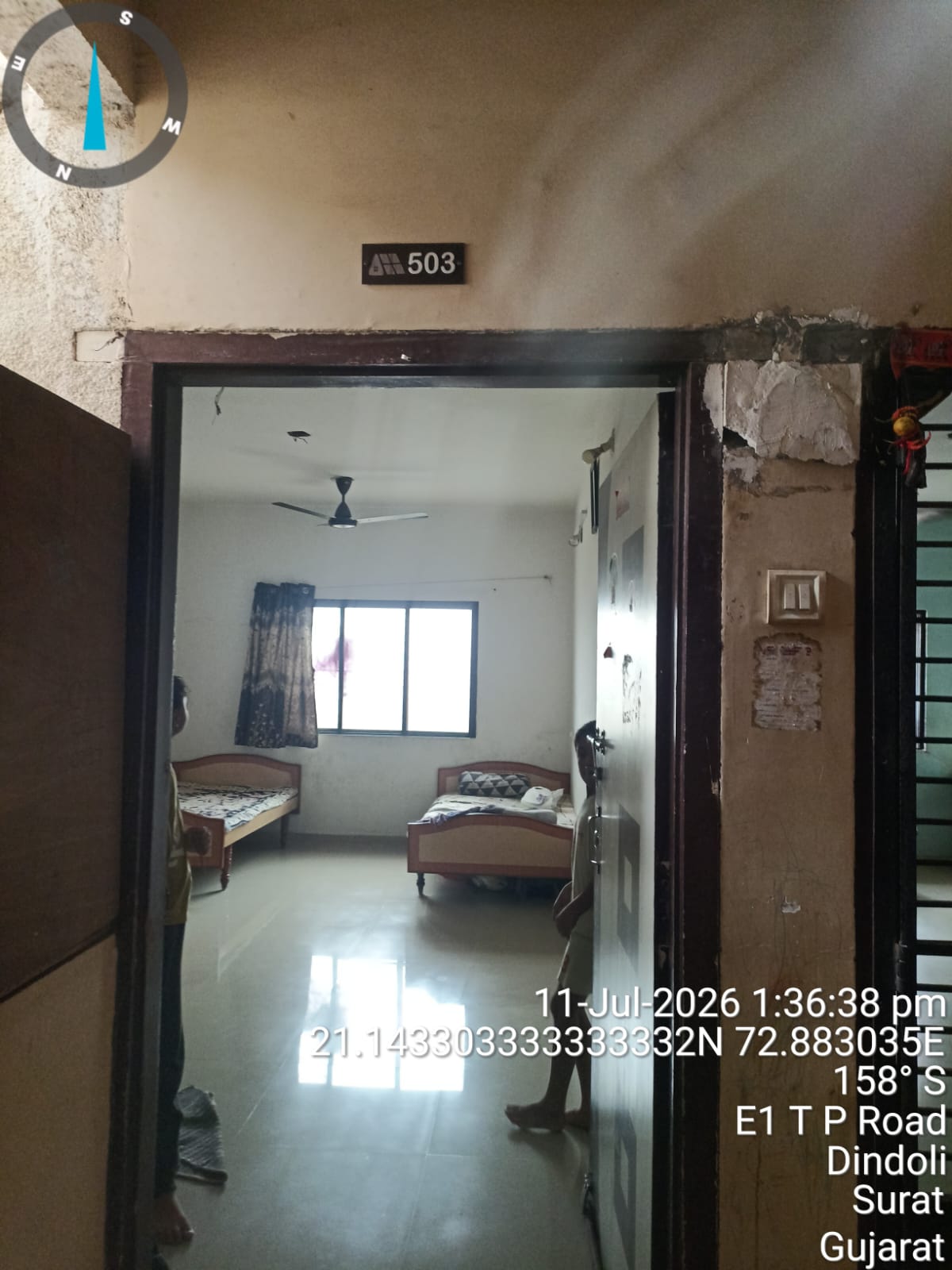 63.4 square meter Flat for sale in UMIYA NAGAR SOCIETY Surat — photo 3