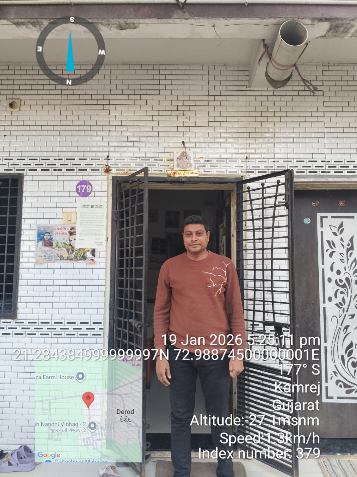 52.11 square meter Individual House for sale in PLOT NO 179 SUBH NANDINI RESIDENCY,VIBHAG-4 KAMREJ SURAT Surat — photo 2