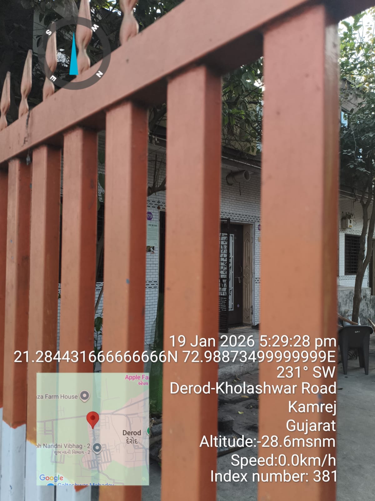 52.11 square meter Individual House for sale in PLOT NO 179 SUBH NANDINI RESIDENCY,VIBHAG-4 KAMREJ SURAT Surat — photo 3