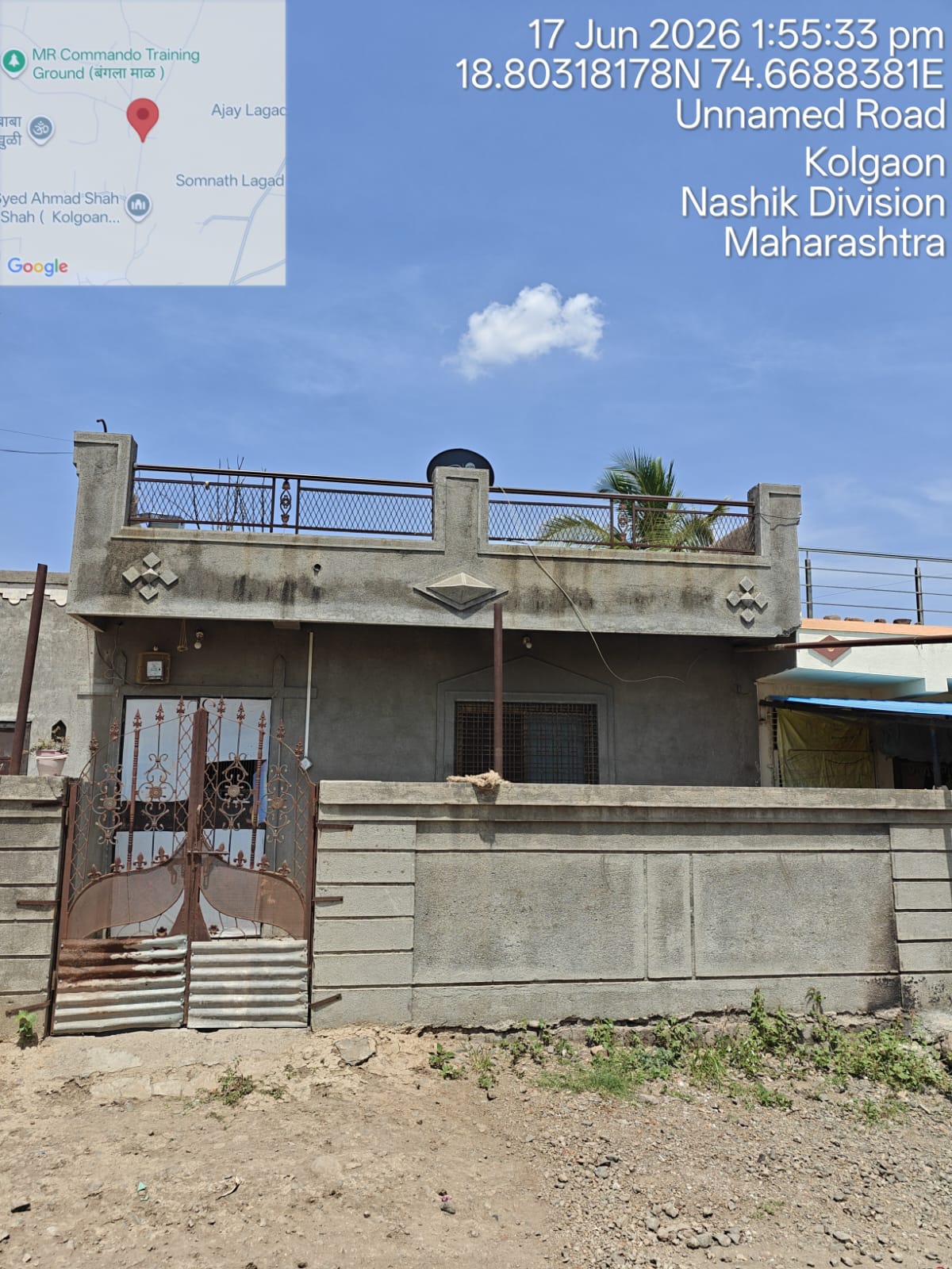 363 square feet Individual House for sale in KOLGAON Ahmednagar — photo 1
