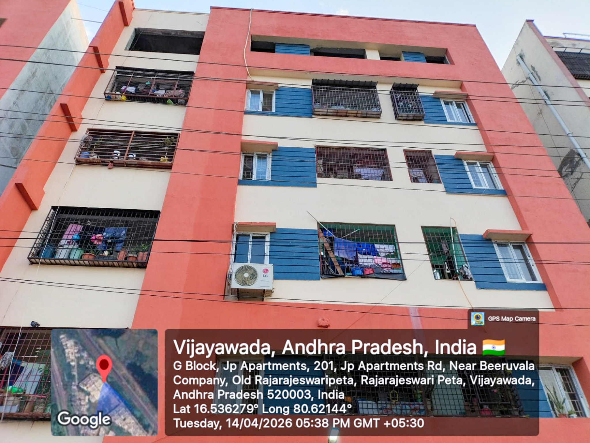 2 BHK Flat for sale in Janapriya Appartments, Residential Vijayawada — photo 1