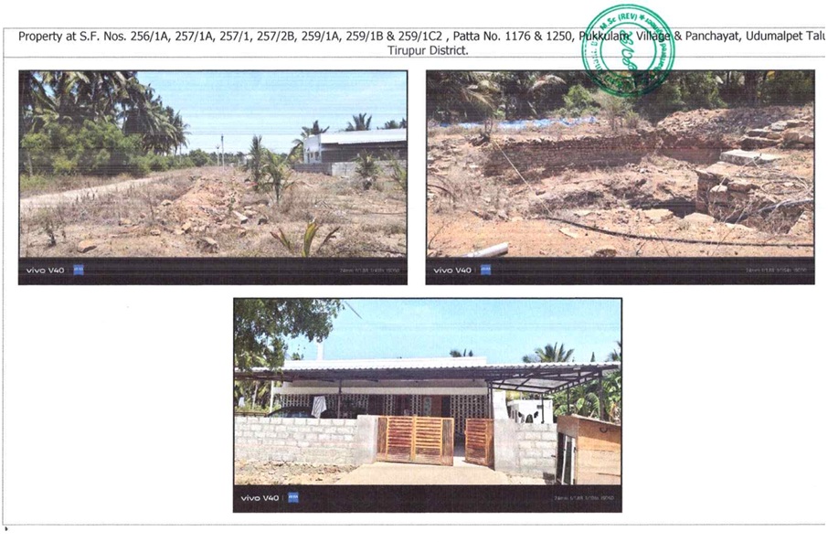 Farm House for sale in PUKKULAM VILLAGE, UDUMALPET Udumalaipettai — photo 1