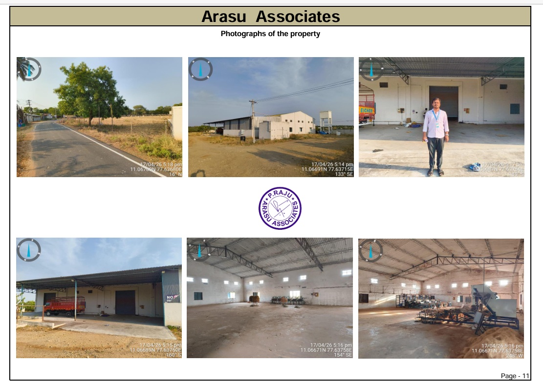 Industrial Plot with Factory Building for sale in KANGEYAM Kangeyam — photo 1