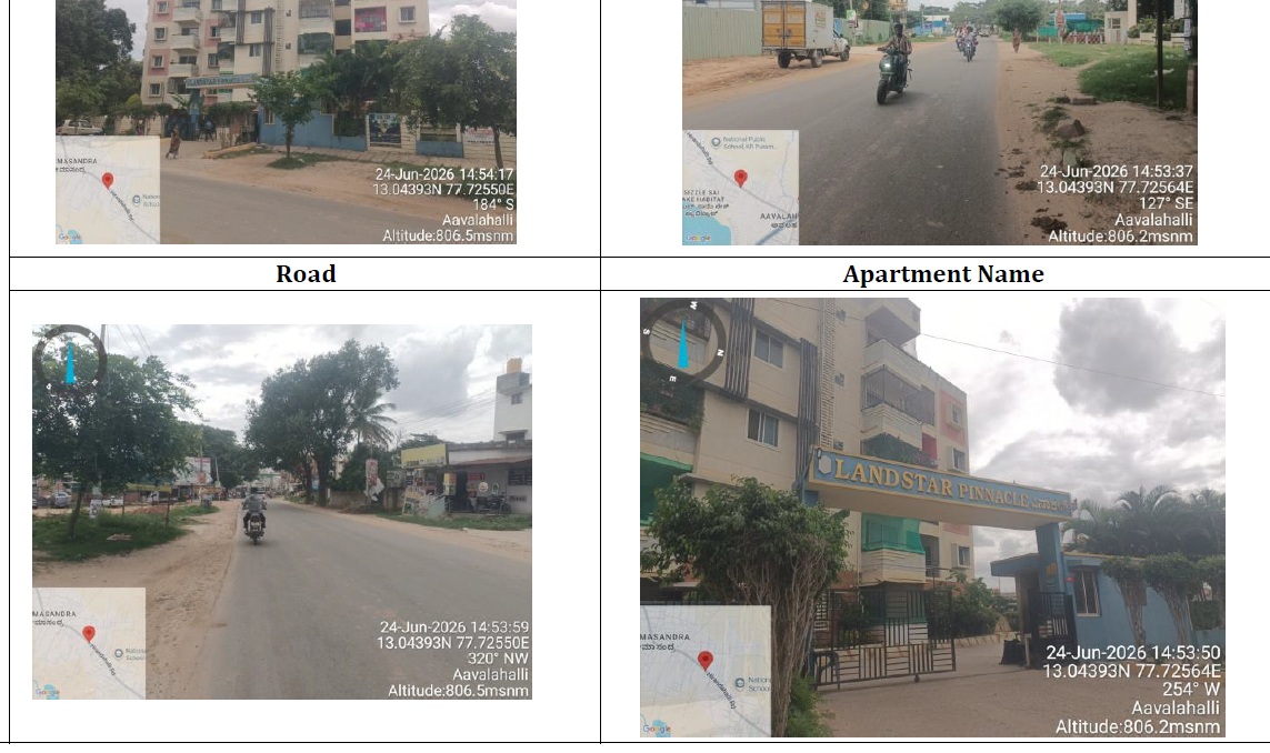1053 square feet Flat for sale in Hirandahalli Village Bengaluru — photo 1
