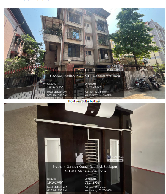 1060 square feet Flat for sale in Badlapur — photo 1