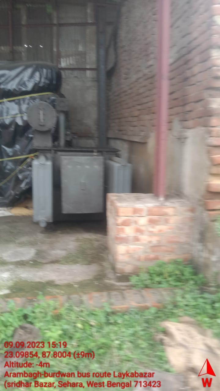 Industrial shed with land and building and plant and machinery for sale in VILLAGE SEHARA BAZAR, P.S-RAINA, DISTRICT PURBA BARDHAMAN , PINCODE 713423 Sehara — photo 9
