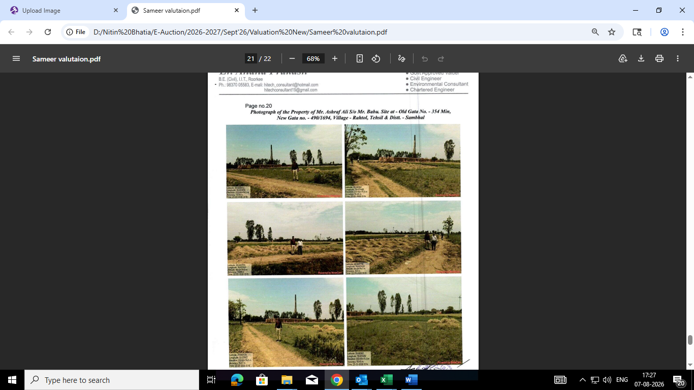 Open Land for sale in Sambhal — photo 1