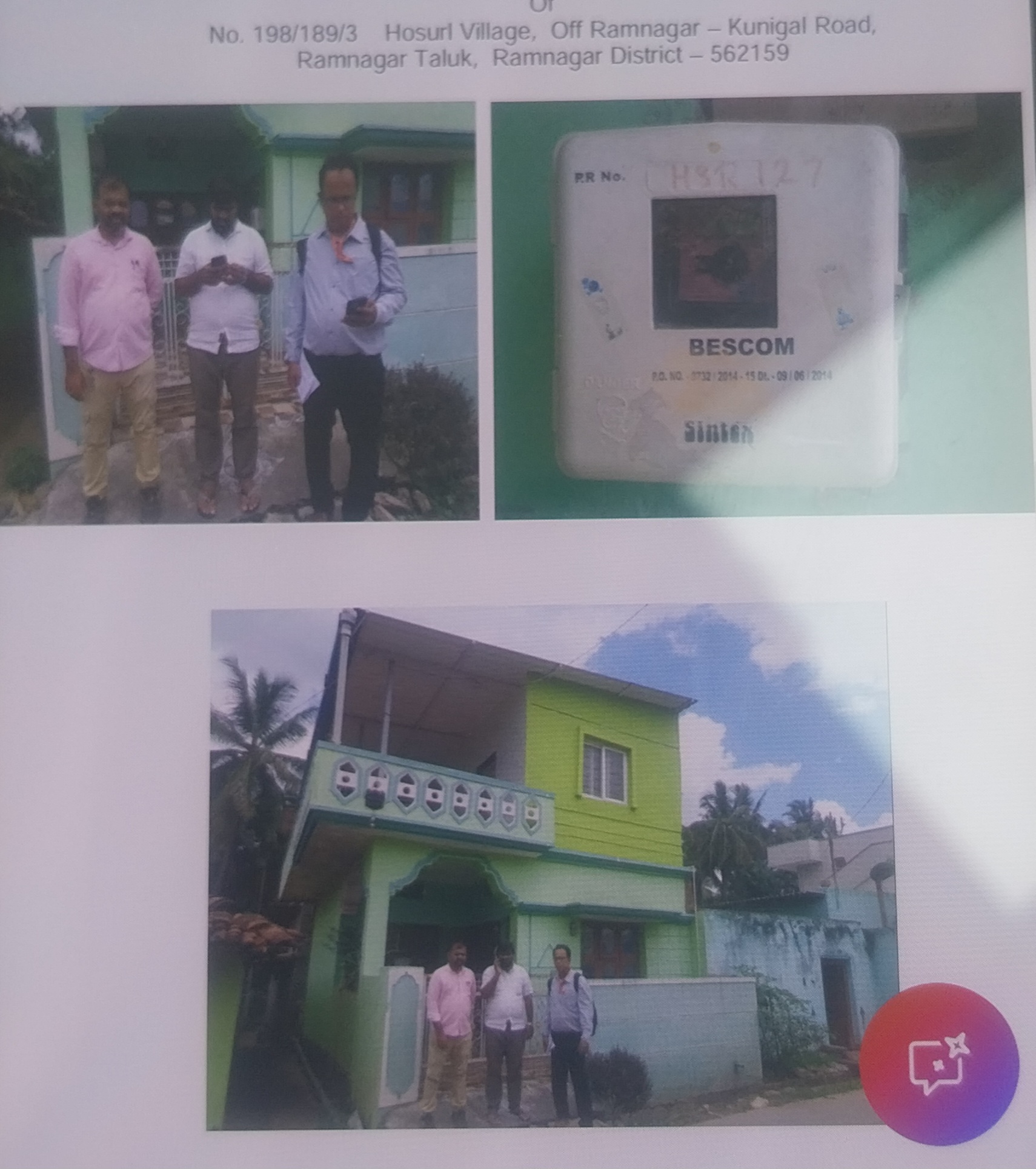 1150 square feet Individual House for sale in HOSUR VILLAGE KOOTAGAL GRAM PANCHAYAT RAMNAGAR TALUK RAMANAGAR DISTRICT Ramanagara — photo 1