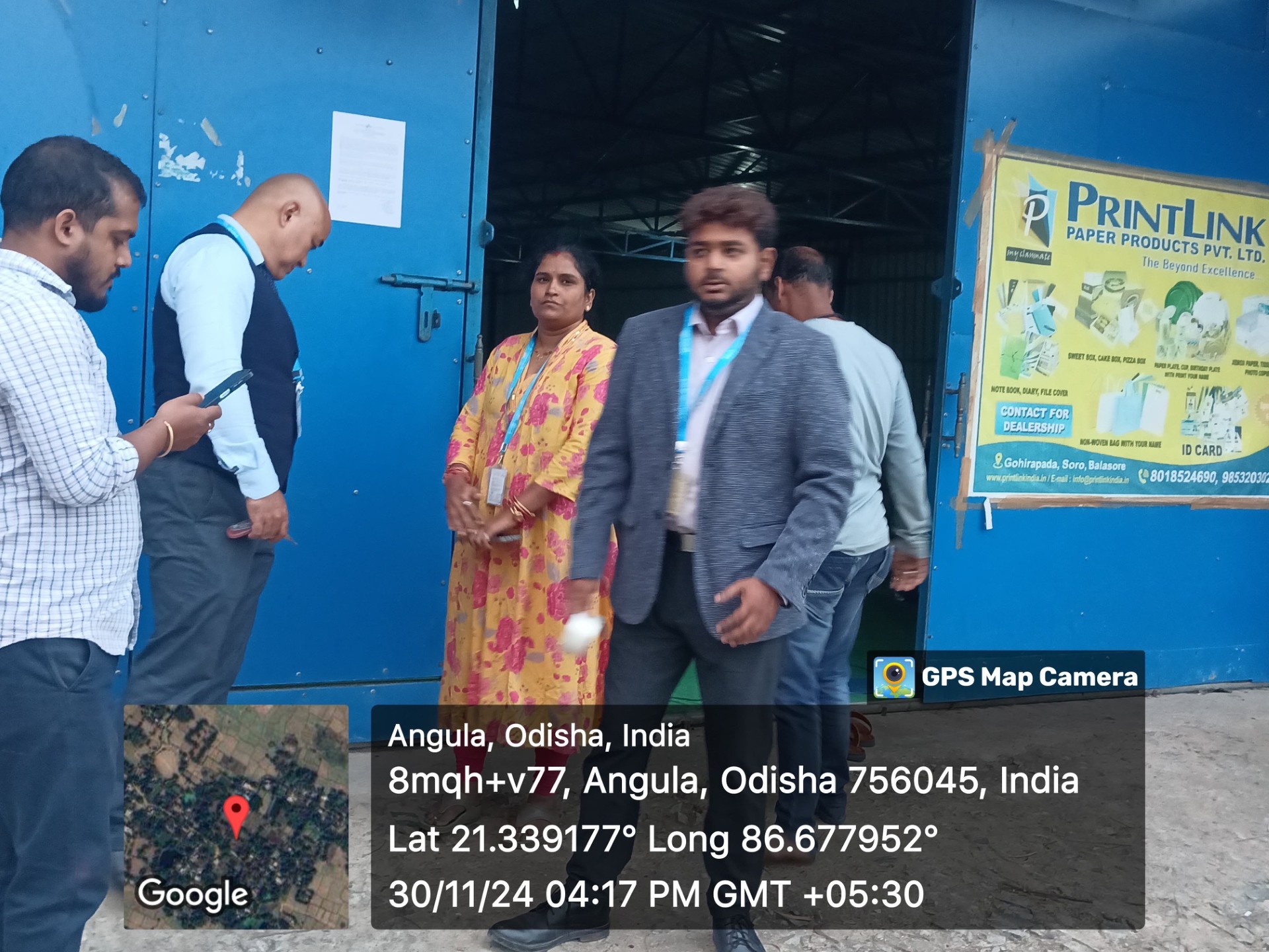 Industrial Plot with Factory Building for sale in ANGULA BALASORE Soro