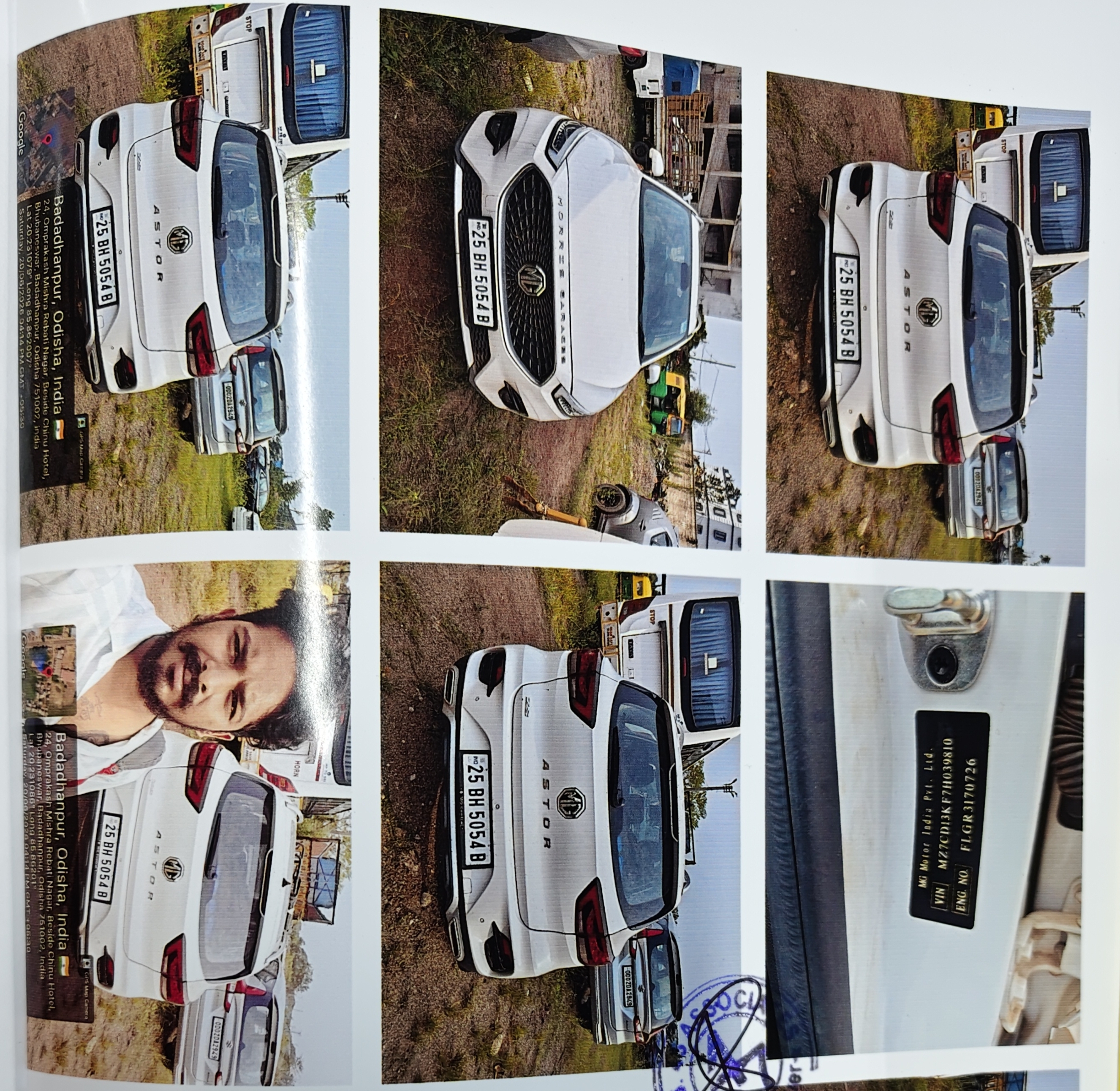 2025 MG Astor Select SUV 1 year for sale in SAMIL Nuapatna — photo 2